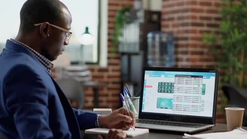 Financial Analyst Following Real Time Stock Market Exchange