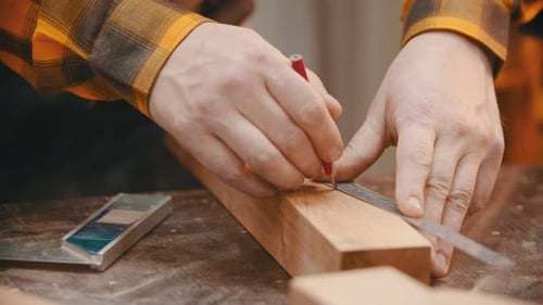 Hacer marcas para cortar