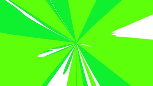 Animated anime manga background with velocity lines shining in the center.