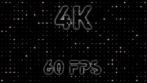 Golden Sparkling Dots Grid Seamless Loop Background