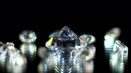 Diamonds Close Up