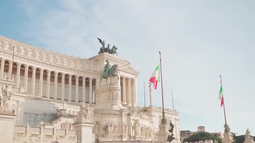 Monumental Altare della Patria in Rome Italy