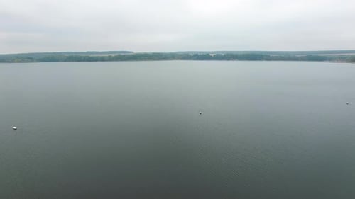 Aerial View of River