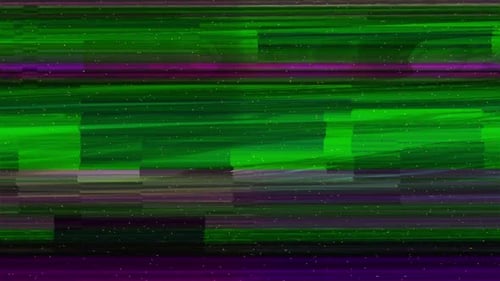 Vibrant Digital Glitch Transition Effect