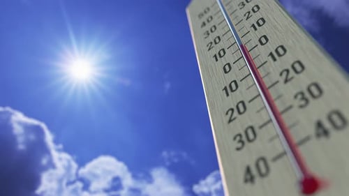 La temperatura cae a -20 menos veinte grados centígrados