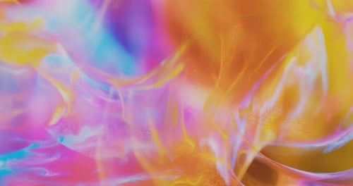 Vibrant Abstract Fluid Light Movement Background