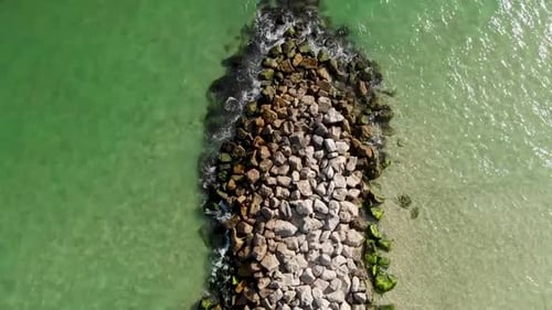 Pipelines des deux côtés de l'océan Golfe du Mexique Alabama Bay Shores
