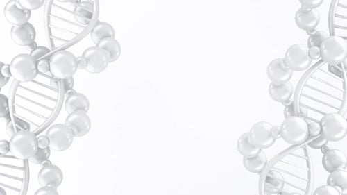 Genetic Structure Loop With Text Placeholder