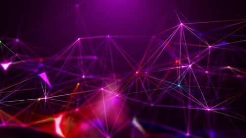 Abstract Plexus Line Background Loop