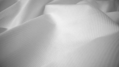Shiny Flowing Cloth Texture Dolly Shot in Close Up View Macro Shot