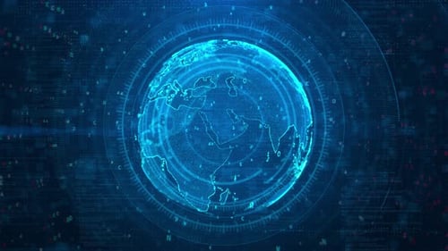 Communication Technology Global World Network