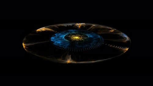 Glowing Sci-fi Gate Or Portal