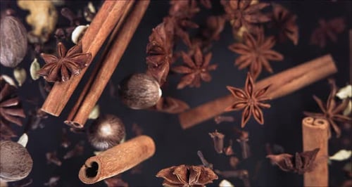 Super Slow Motion of Flying Spices