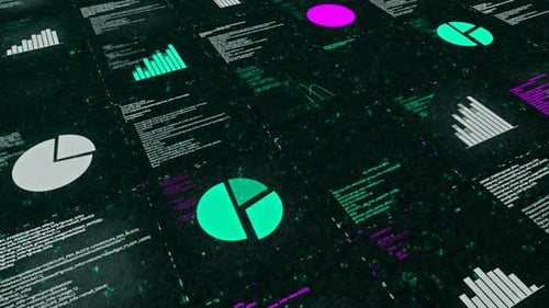 Animation von Diagrammen und Texten in der Tabelle