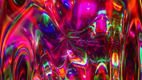 Fond animé abstrait liquide coloré