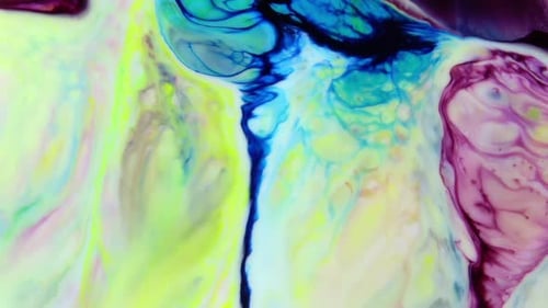Abstrakte Unendlichkeit Kunstmuster Farbe Flüssigkeit Konzept Hintergrund Textur Footage 40