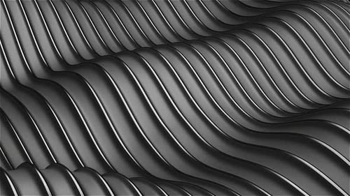 Dynamic Abstract Fluid Wavy Lines Background Loop