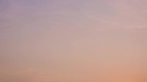 Colorful Sky with Birds at Sunset or Sunrise