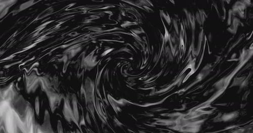 Rotation Schwarz Abstract Oil Whirlpool oder gebrauchtes Motoröl abstrakte Hintergrundanimation Seamless