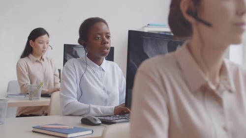 Customer Support Female Workers