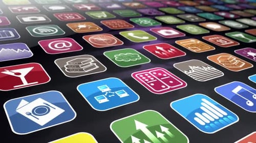 Mobile Apps Seamless Background Loop