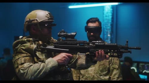 Soldaten testen VR-Technologie