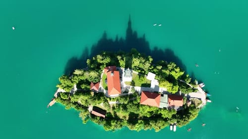 Resort Lake Bled Summer Vacation