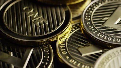 Plan rotatif de Bitcoins (cryptomonnaie numérique)
