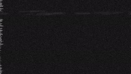 Vhs Noise Looped 4K