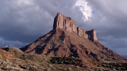 Tageslichtbereich von Parriott Mesa in Moab, Utah.