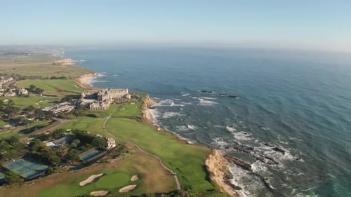 Golf Course By The Sea