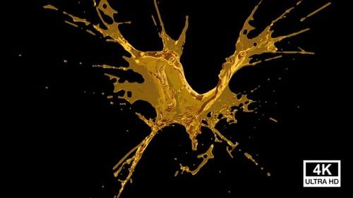 Oil Drops Splash