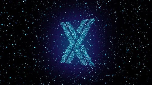 Emblème de la monnaie Crypto Immuable X ou Imx 4k