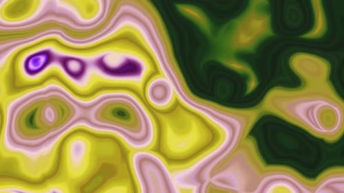 Abstract Fluid Paint Swirls Dynamic Background Loop