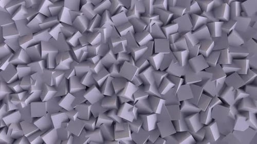 background of geometric shapes in random animation