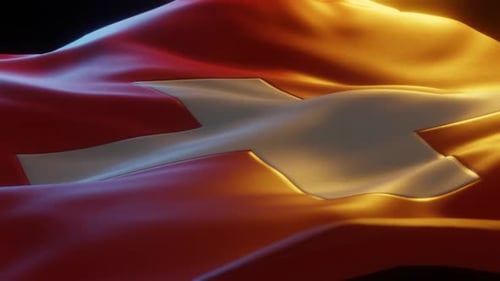 Switzerland - Stylized Flag