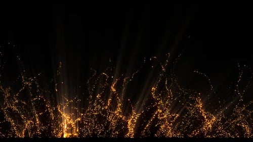 Gold Splash-Breitbild
