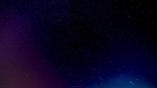 Sterne im Zeitraffer - 4K