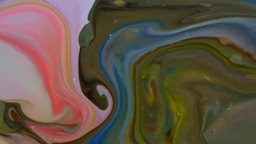 Diffusion abstrakter Farben