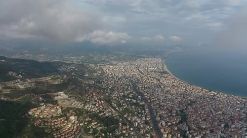 Clouds Over the Turkish City