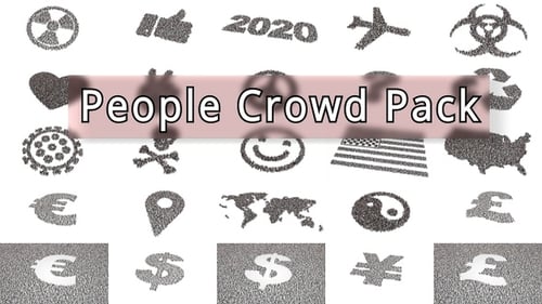 Massive Crowd Forms Diverse Symbols and Shapes