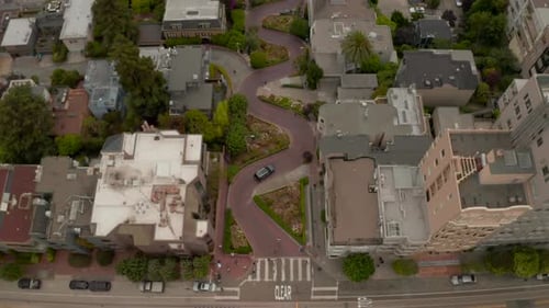 Beautiful Aerial View of the San Francisco USA