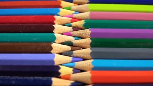 School Equipment Colorful Pencils 10