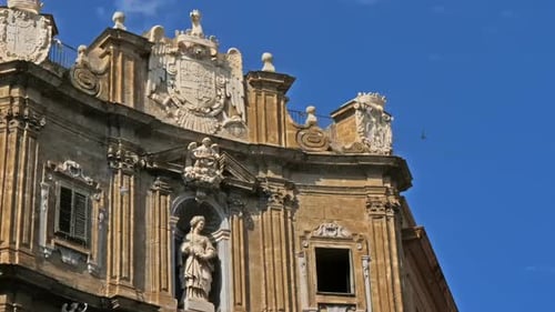 Quatro Canti, Palermo, Sicily, Italy