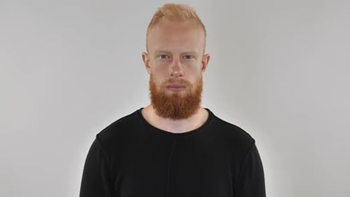Portrait Hübscher Hipster