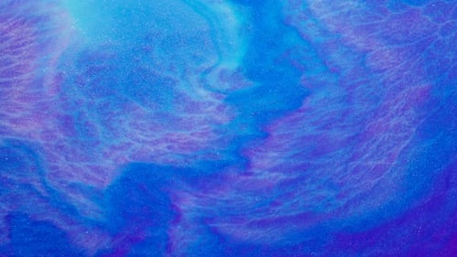 Flüssige blaue und violette Farbe
