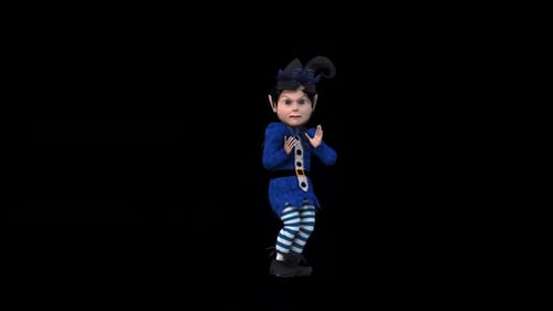 Blue Elf Dance 3 — Concept de Noël