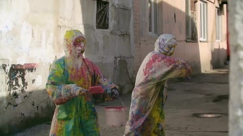 Coloring Dull Buildings