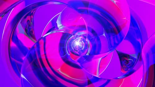 Colorful Abstract Tunnel