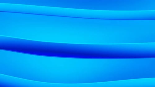 Abstract Fluid Blue Waves Seamless Motion Loop